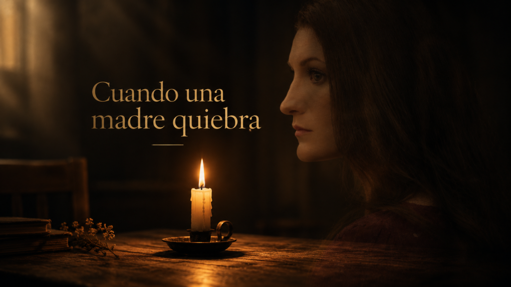Cuando una madre quiebra